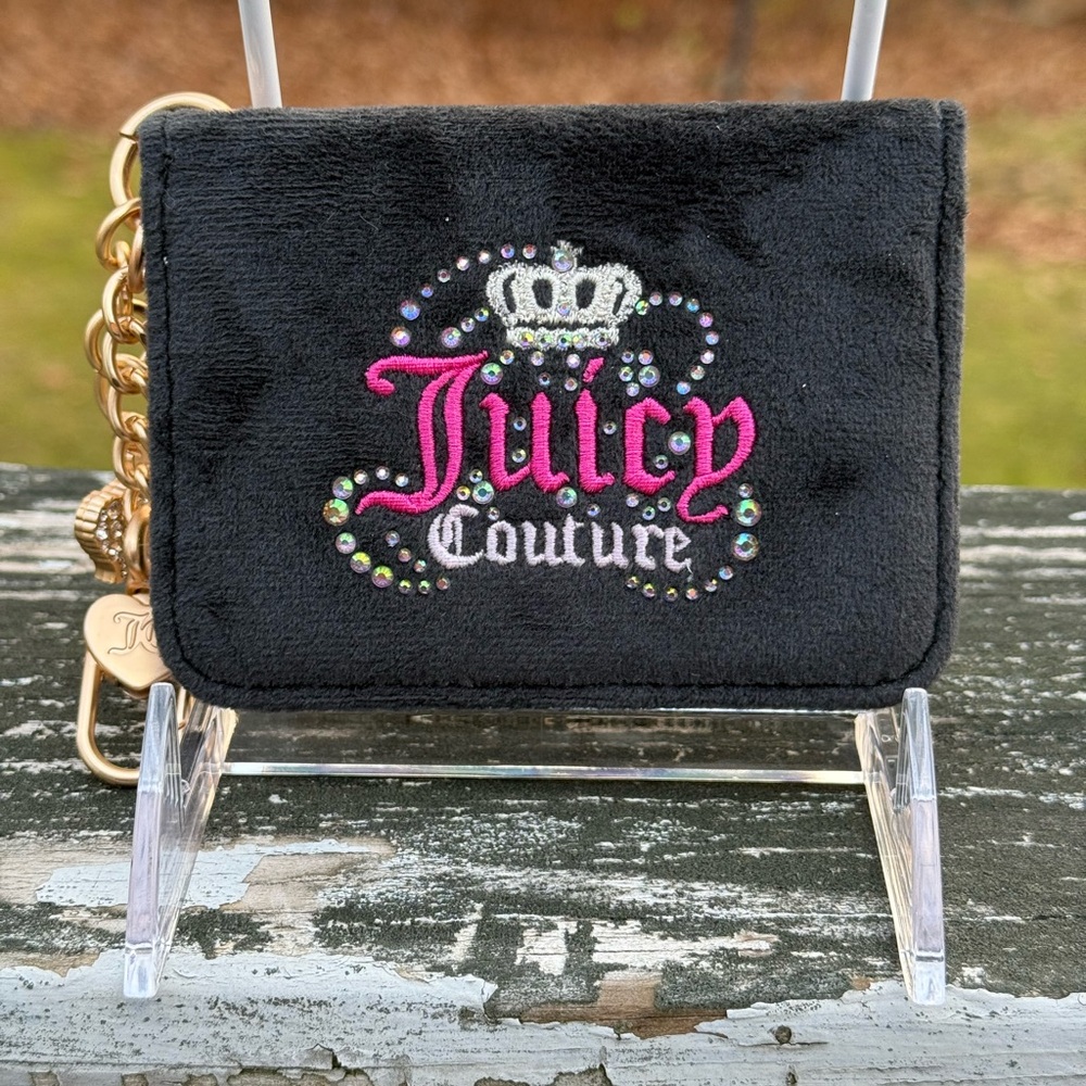 NWOT JUICY COUTURE CROWN RHINESTONE WALLET